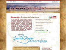 Tablet Screenshot of guerreronegro.org